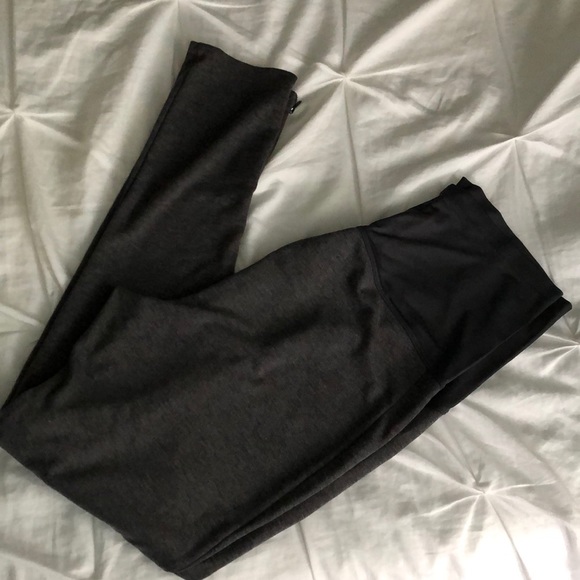 Grey Maternity Pants with Ankle zipper - Picture 1 of 4